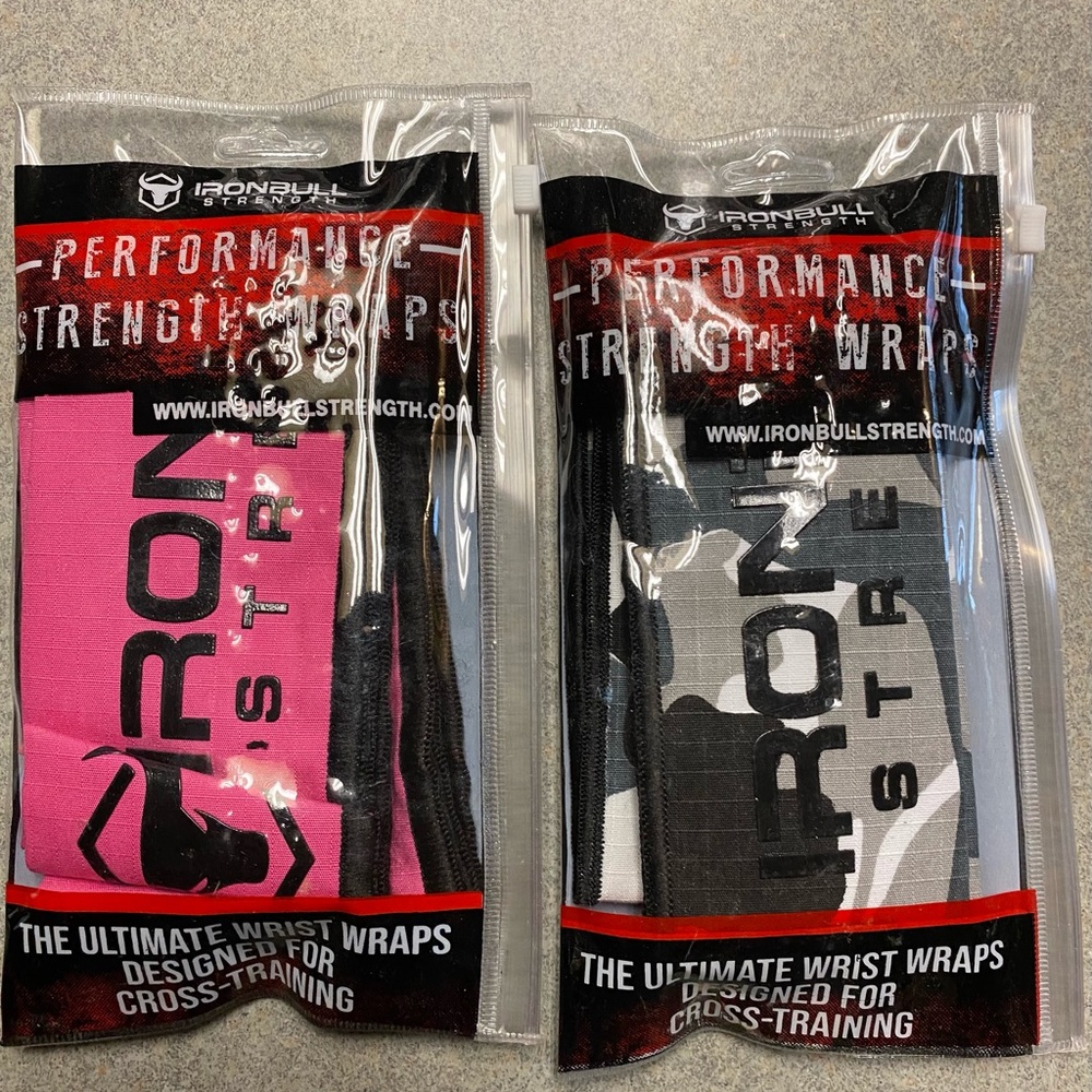 His & Hers Ironbull strength wraps Crosstraining